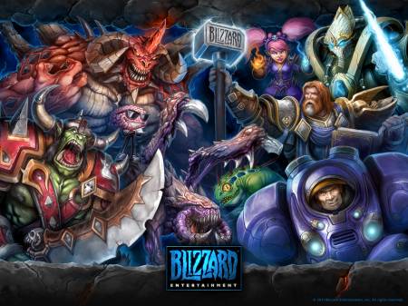 Название: Blizzard for Facebook - Категория: Обои - Описание: Обоина, выложенная Blizzard за 1 000 000 одобрений на своей страничке на Фейсбуке.