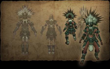Название: Witch Doctor armor set - Категория: Арты Персонажей - Описание: 